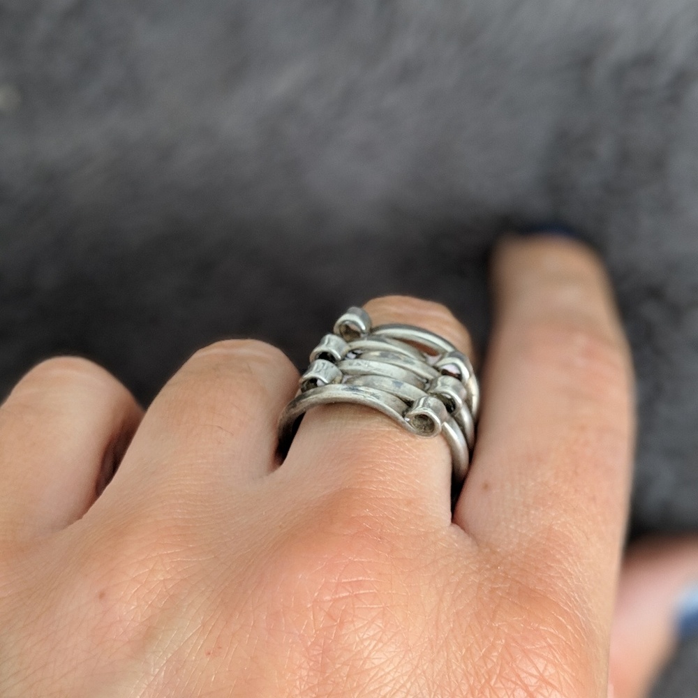STERLING SILVER RING - Picture 4 of 5